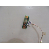Placa Power On Off Notebook Toshiba L305d S5934 398
