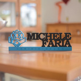 Placa Profissão Personalizada Com Nome
