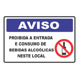 Placa Proibida A Entrada