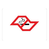 Placa Proibido Fumar Modelo