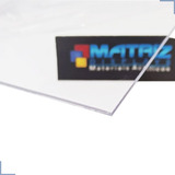 Placa Ps Poliestireno 2mm Cristal Transparente 100x50cm