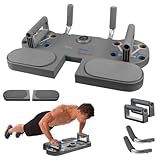 Placa Push Up Multifuncional Equipamento Portátil De Treino Doméstico Barra Push Up Prancha Com Sistema De Contagem Eletrônica De Tempo