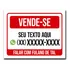Placa Pvc Avisos P/ Condomínio 20x25 - 1 Mm