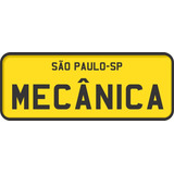 Placa Pvc Personalizadas P  Carro