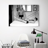 Placa Quadro 30x40cm Joseph Pilates Foto Exercício 2