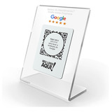Placa Quadro Acrílico Avaliação Google Personalizada