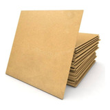 Placa Quadro Chapa Mdf Cru 3mm 70x44 Artesanato 10 Unid