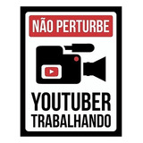Placa Quadro Decoração Canal De Youtube