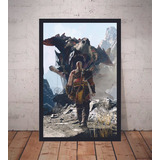 Placa Quadro Decorativo God