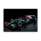 Placa Quadro Decorativo Lewis Hamilton Mercedes