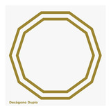 Placa Radionica Decagono Duplo