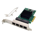 Placa Rede Quad Port