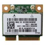 Placa Rede Sem Fio Wireless Notebook Mini Pci-e Ar5b225