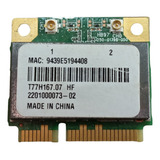 Placa Rede Sem Fio Wireless Notebook Mini Pci e Ar5b97 300mb
