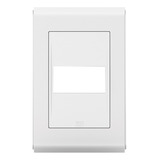 Placa Refinatto Style Branco branco 4x2 1 Posição Weg