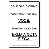 Placa Restaurante Sonegar E
