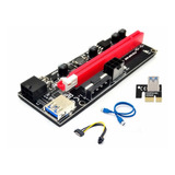 Placa Riser Ver009s Pcie Com Cabo Usb 3 0 60cm 