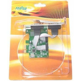 Placa Serial Feasso Pci ex 2 Portas C Perfil Baixo Jpss 02