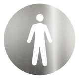 Placa Sinalizacao Banheiro Masculino