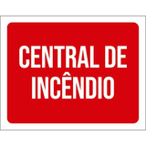Placa Sinalizacao Central De