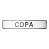 Placa Sinalizadora Aluminio Adesivo