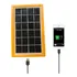 Placa Solar 6v 3w Com Usb Para Camping carrega Celular