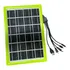 Placa Solar 7 2v 6w C  Usb P  Camping carrega Aparelhos