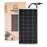 Placa Solar Painel Solar 12v 150w Conector Mc4 Manual