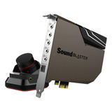 Placa Som Pci-e Sound Blaster Alta Resolução/controle Áudio