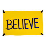 Placa Ted Lasso Believe