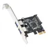 Placa Usb 3.0 - 2 Portas Traseiras Pci-express X1 X4 X8 X16