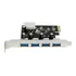 Placa Usb 3.0 C/ 4 Portas - Pci Express X1 Pci-e (mini Pci)