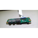 Placa Usb Audio Cartão Sd Do Notebook Mb45119 Qbex