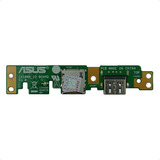 Placa Usb Leitor De Cartão Micro Sd Notebook Asus E410ma