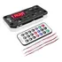 Placa Usb Mp3 Player Decodificador Bluetooth Aux Fm Sd 12v