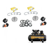 Placa Valvula Anel Junta P Compressor Chiaperini Cj 10 Bpv