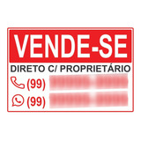Placa Vende se Casa