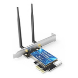 Placa Wi fi Dual Band 2 4 5ghz 600 M Bluetooth 4 0 Pci e 5g