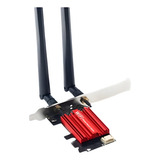 Placa Wifi 1200mbps 2 4 5ghz Bluetooth 4 0 Pcie Expres Fenvi