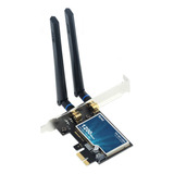 Placa Wifi Pci ex Gigabit 1200mbps 2 4 5ghz Com Bluetooth