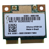 Placa Wifi Wireless Notebook Asus X102b Atheros Ar5b125