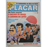 Placar 875 São Paulo Brasileiro De 1986 Com Os Posters