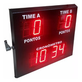 Placar Esportivo Cronômetro Futebol