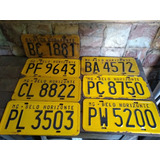 Placas Amarelas De Carro Antigas Belo Horizonte