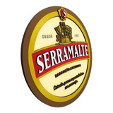 Placas Cerveja Serramalte 3d Decorativas Mdf