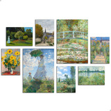 Placas Claude Monet Decoracao