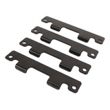 Placas De Conjunto De Dobradiças De Metal Resistente E Paraf