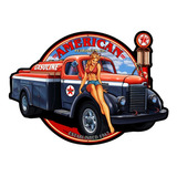 Placas Decorativas American Gasoline