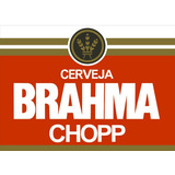 Placas Decorativas Cerveja Brahma Chopp Logo Antigo Beer