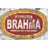 Placas Decorativas Cerveja Brahma Chopp Oval Envelhecida